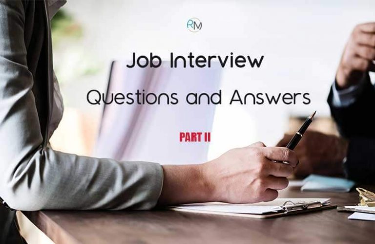 Job Interview Questions and Answers - Part 2 | Resumes Mag