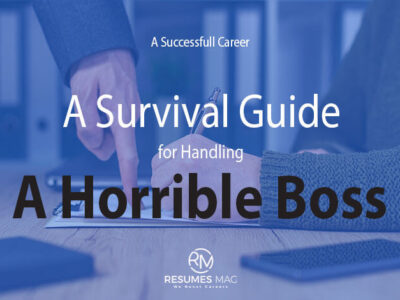 A Survival Guide for Handling a Horrible Boss