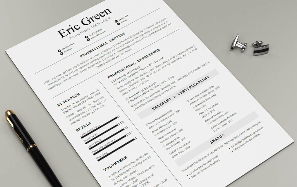 Consilio-Resume-Template_Closeup